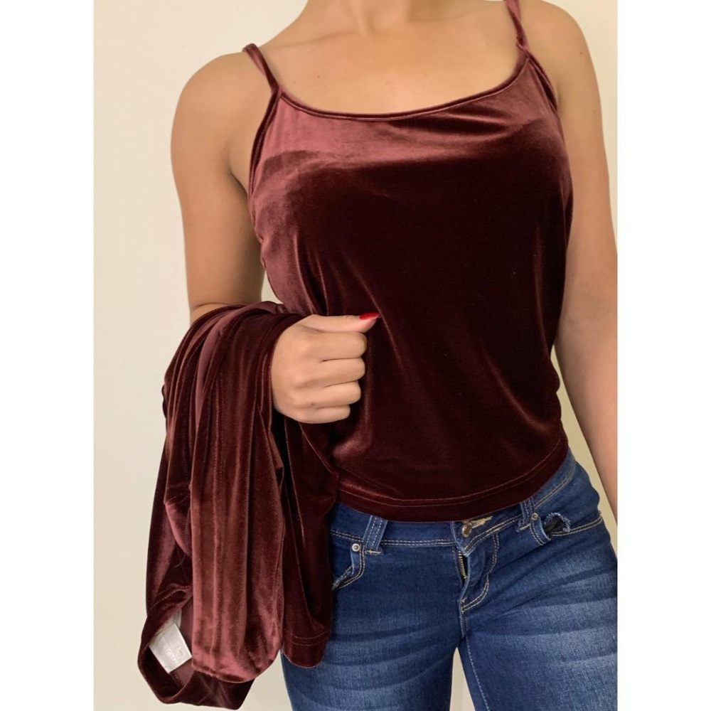 MODA INTL Sheer Top/sz M